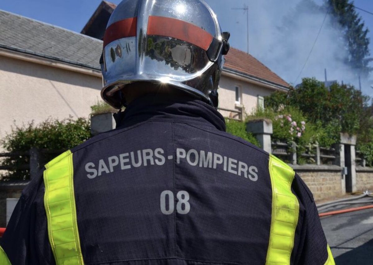 Vouziers : départ de feu dans un sous-sol , une personne relogée