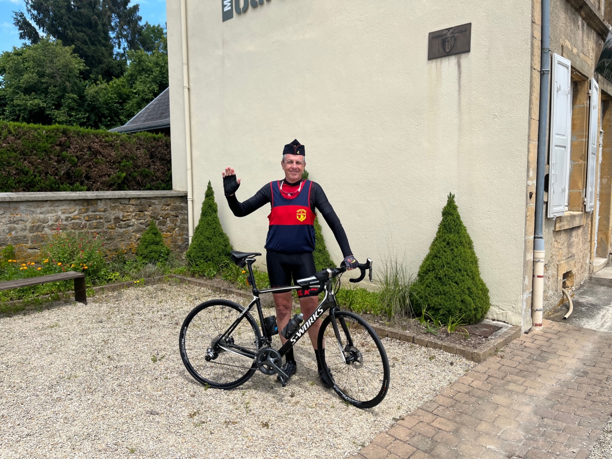 1000 kilomètres à vélo de Fréjus à Bazeilles