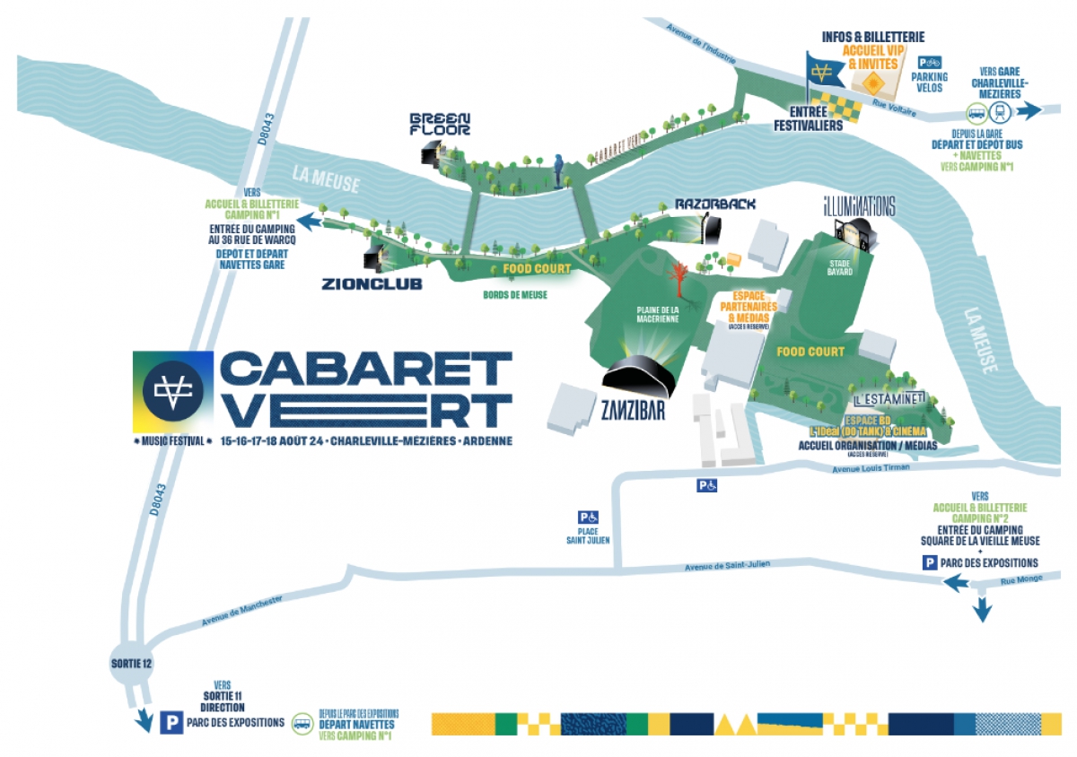 Le Cabaret Vert se redéploie avec, comme point central, la Meuse