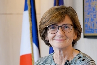 Agnès Firmin Le Bodo, ministre déléguée en charge de l'Organisation territoriale et des Professions de santé, en visite dans les Ardennes