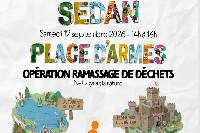 Ardennes:  World Clean Up Day à Sedan 