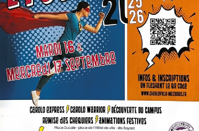 Charleville-Mézières innove pour la rentrée étudiante 2025 avec deux jours d'animations et de découvertes